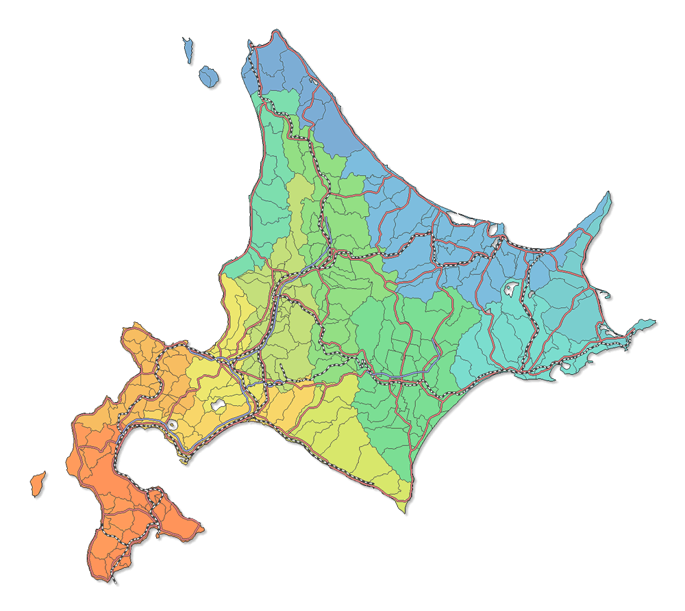 B56-066 北海道道路地図 改訂新版ROADMAP 株式会社チセイ堂